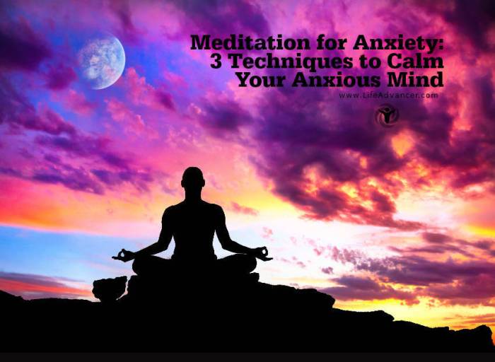 Meditation Techniques for Anxiety